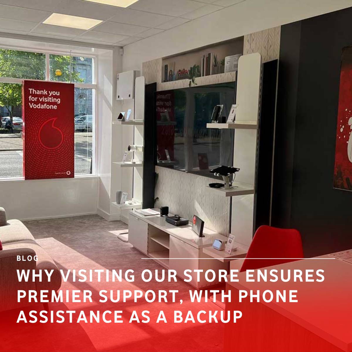 Why Visiting Our Store Ensures Premier Support, with Phone Assistance as a Backup