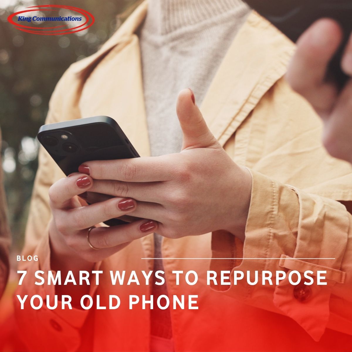 blog graphic for what to do with your old phones